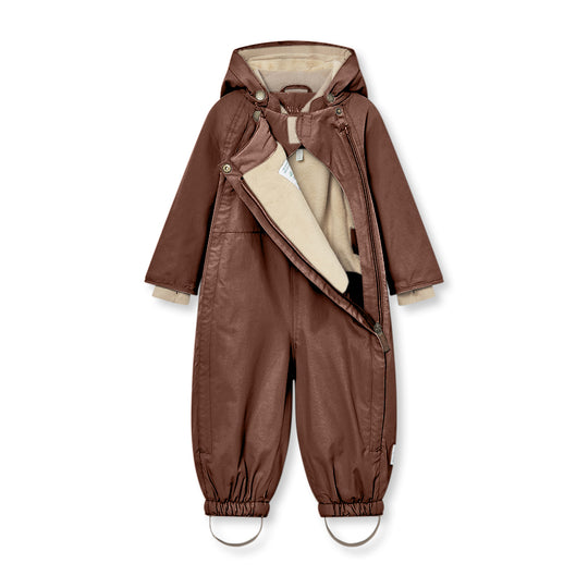 Mini A Ture | WISTI vinterdress – Chestnut Brown