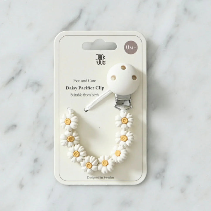 Jack o Juno | Daisy Pacifier Clip