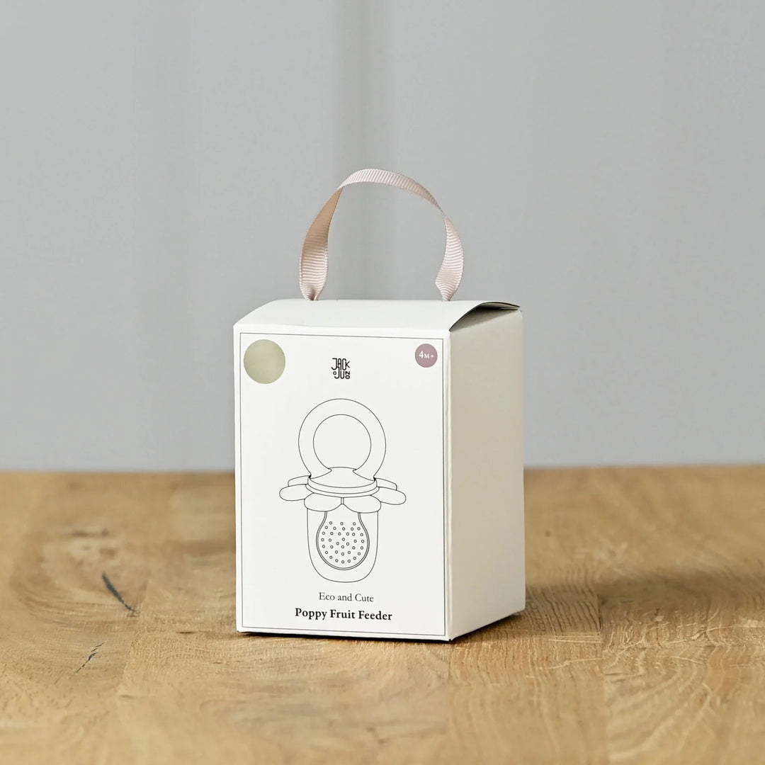 Jack o Juno | Poppy Fruit Feeder - Cream &amp; Sage