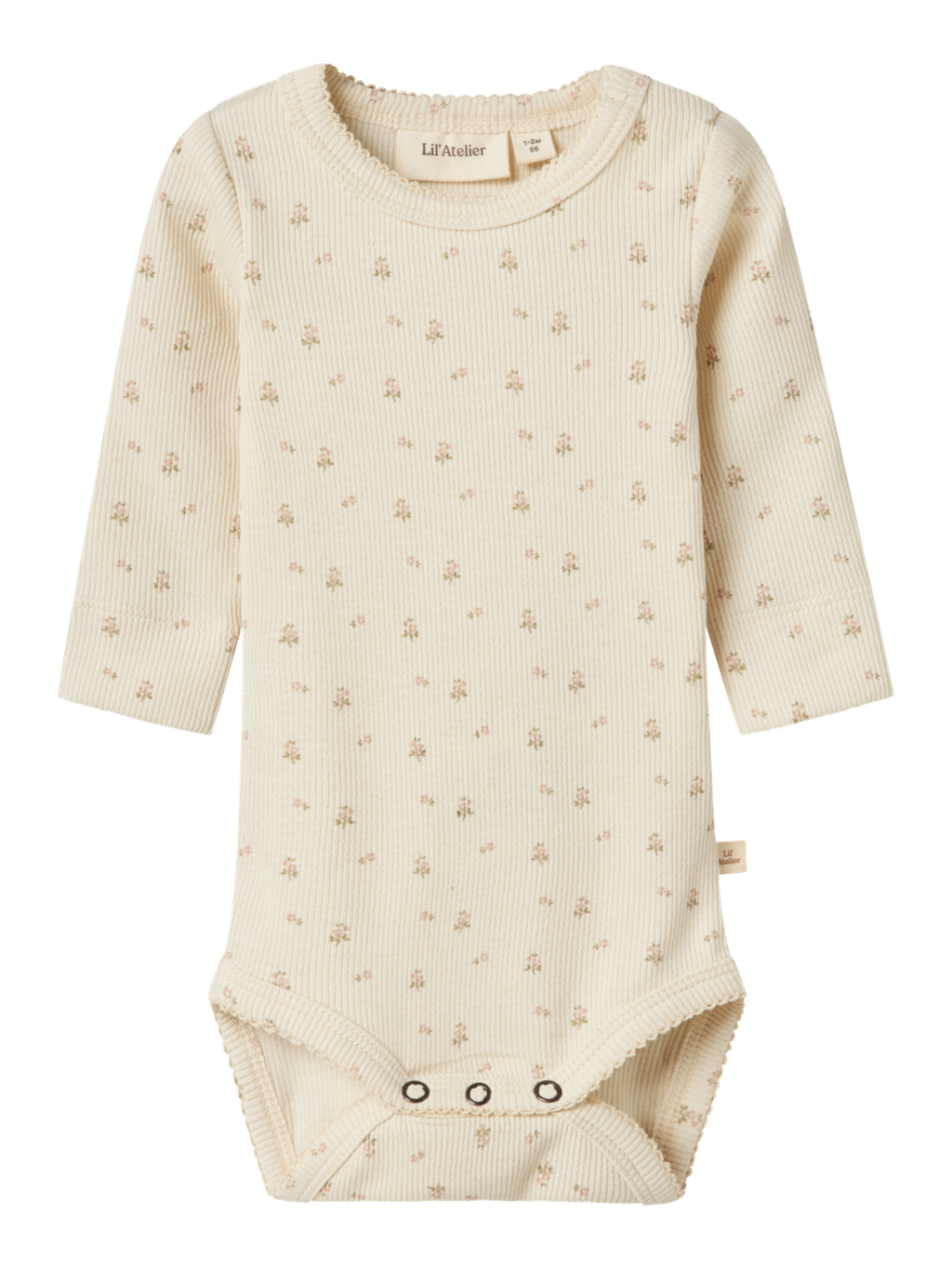 Lil' Atelier BABY GAGO LS SLIM BODY NOOS - Turtledove Flower