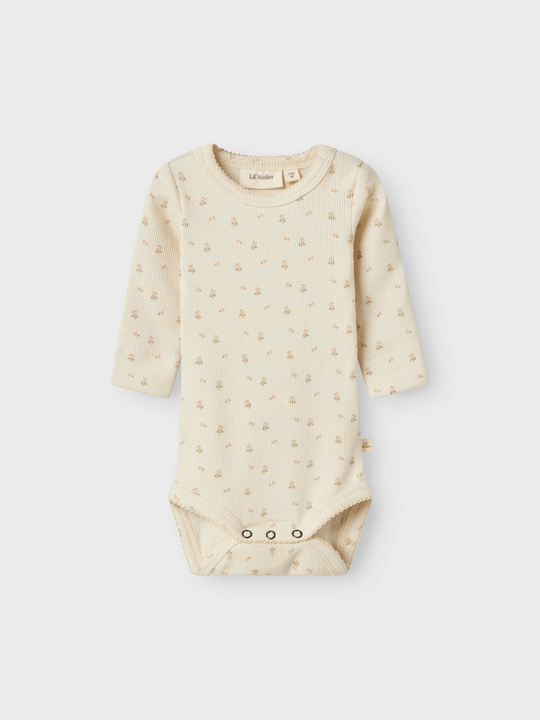 Lil' Atelier BABY GAGO LS SLIM BODY NOOS - Turtledove Flower