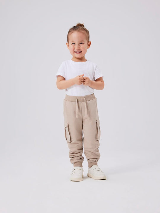 name it mini OLI SWEAT PANT UNB NOOS - Pure Cashmere