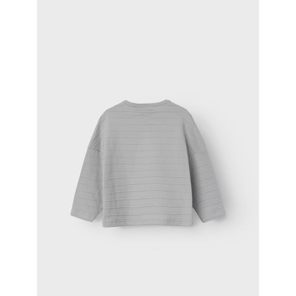 Lil' Atelier Mini LARIO LS LOOSE TOP - Harbor Mist - Torgunns Barneklær AS