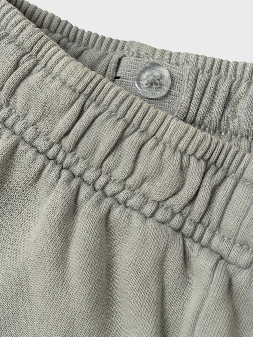 Lil' Atelier Mini NALF FOLO LOOSE SWEAT PANT - Limestone - Torgunns Barneklær AS