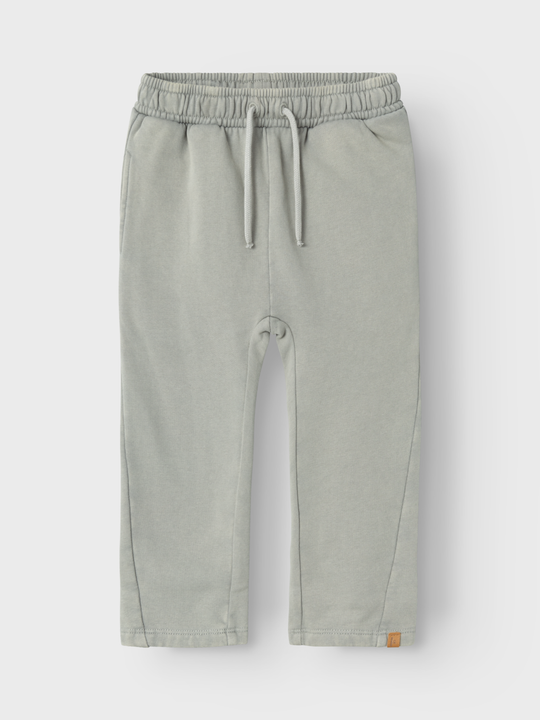 Lil' Atelier Mini NALF FOLO LOOSE SWEAT PANT - Limestone - Torgunns Barneklær AS