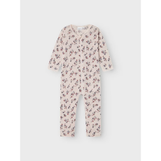 name it baby WANG WOOL NEEDLE NIGHTSUIT NOOS - Lilac Ash