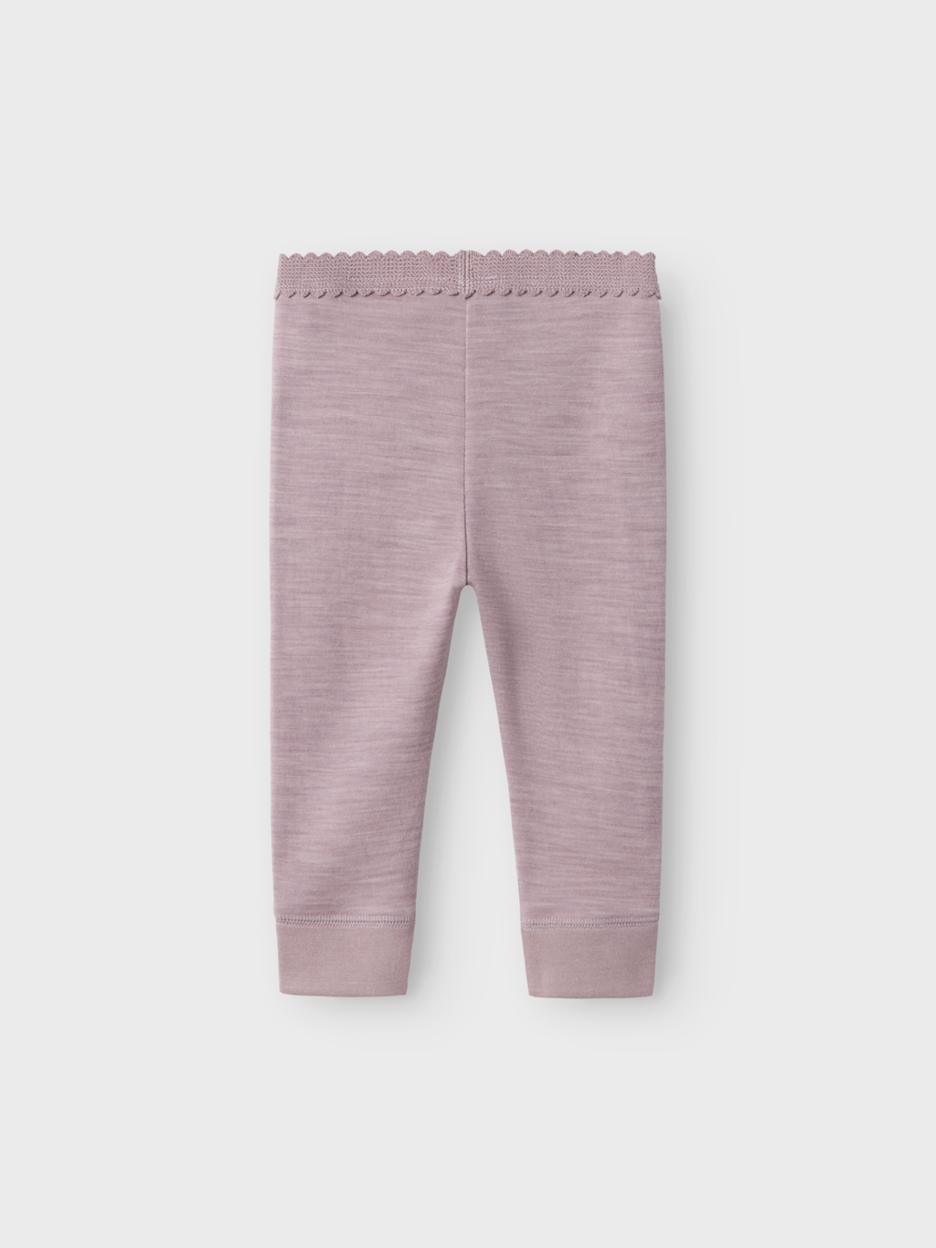 name it baby WYLA ULL/BAMBUS LEGGING - Purple Dove