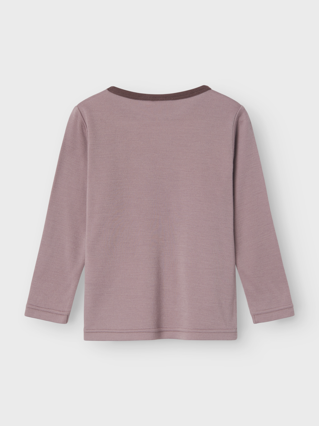 name it mini WILLIT WOOL LS TOP - Purple Dove