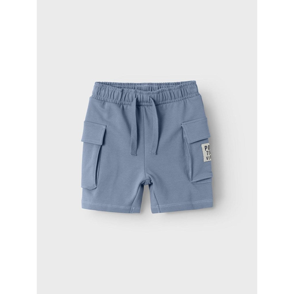 name it mini DYLAN SWEAT LONG SHORTS - Troposphere - Torgunns Barneklær AS