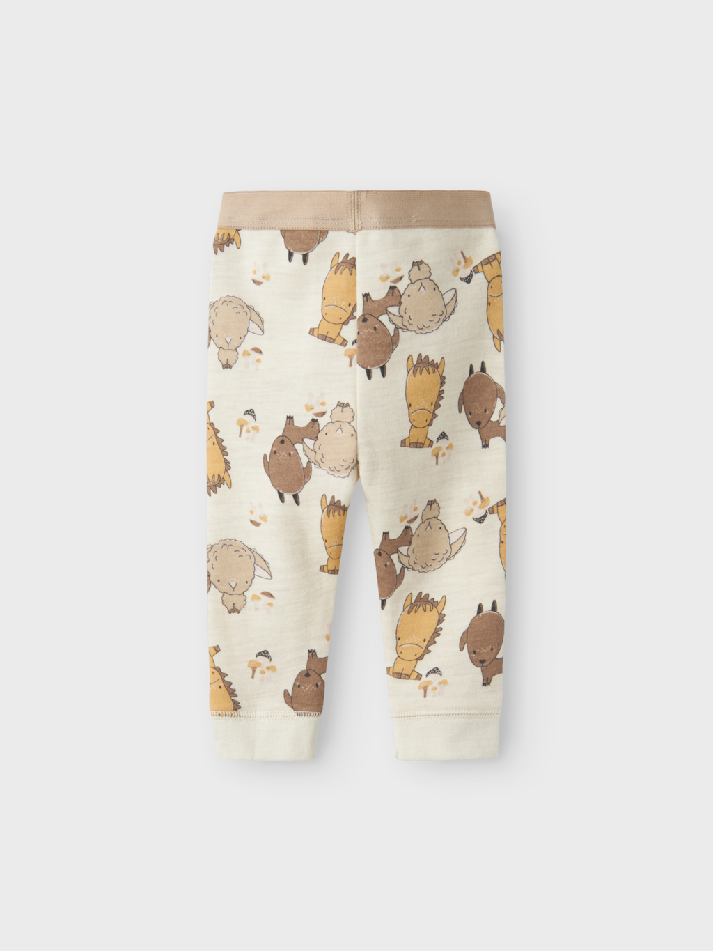 name it baby WUP WO/CO LEGGING - Peyote Melange AOP