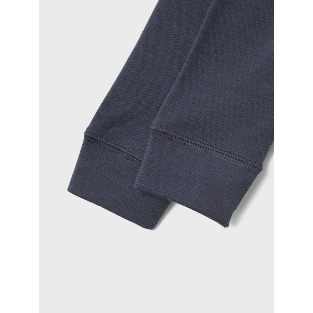 name it baby WILLIT WOOL LONGJOHN - Ombre Blue