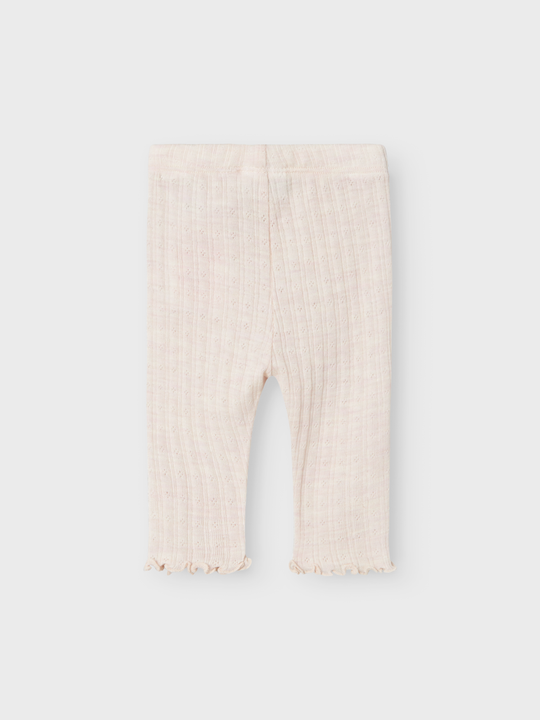 name it baby WOSSA WO/SI RIB LEGGING - Lilac Ash