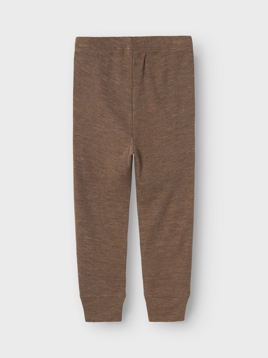 name it mini WOSSA WO/SI RIB LEGGING - Walnut