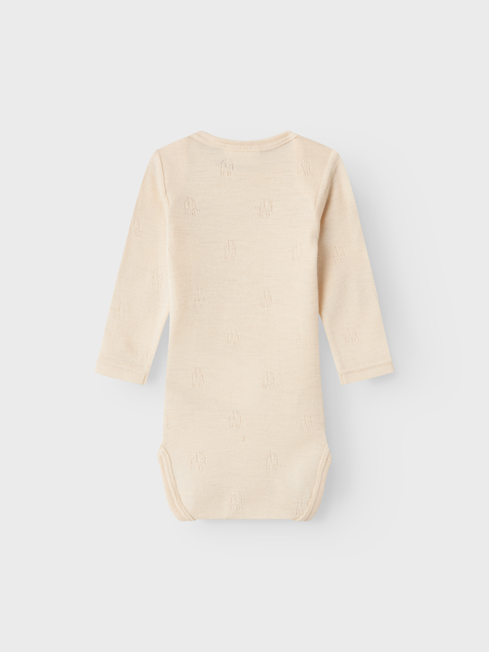 Lil' Atelier Baby NIMO LS WO/MO BODY - Sandshell