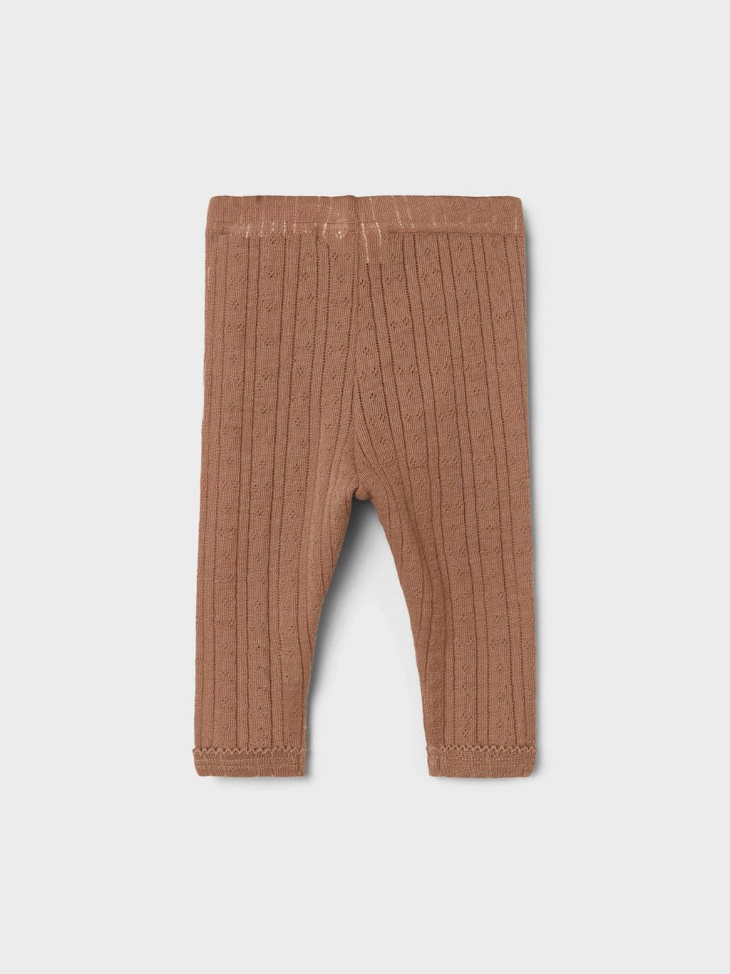 Lil' Atelier Baby NAIMA WOOL LEGGINGS - Beaver Fur