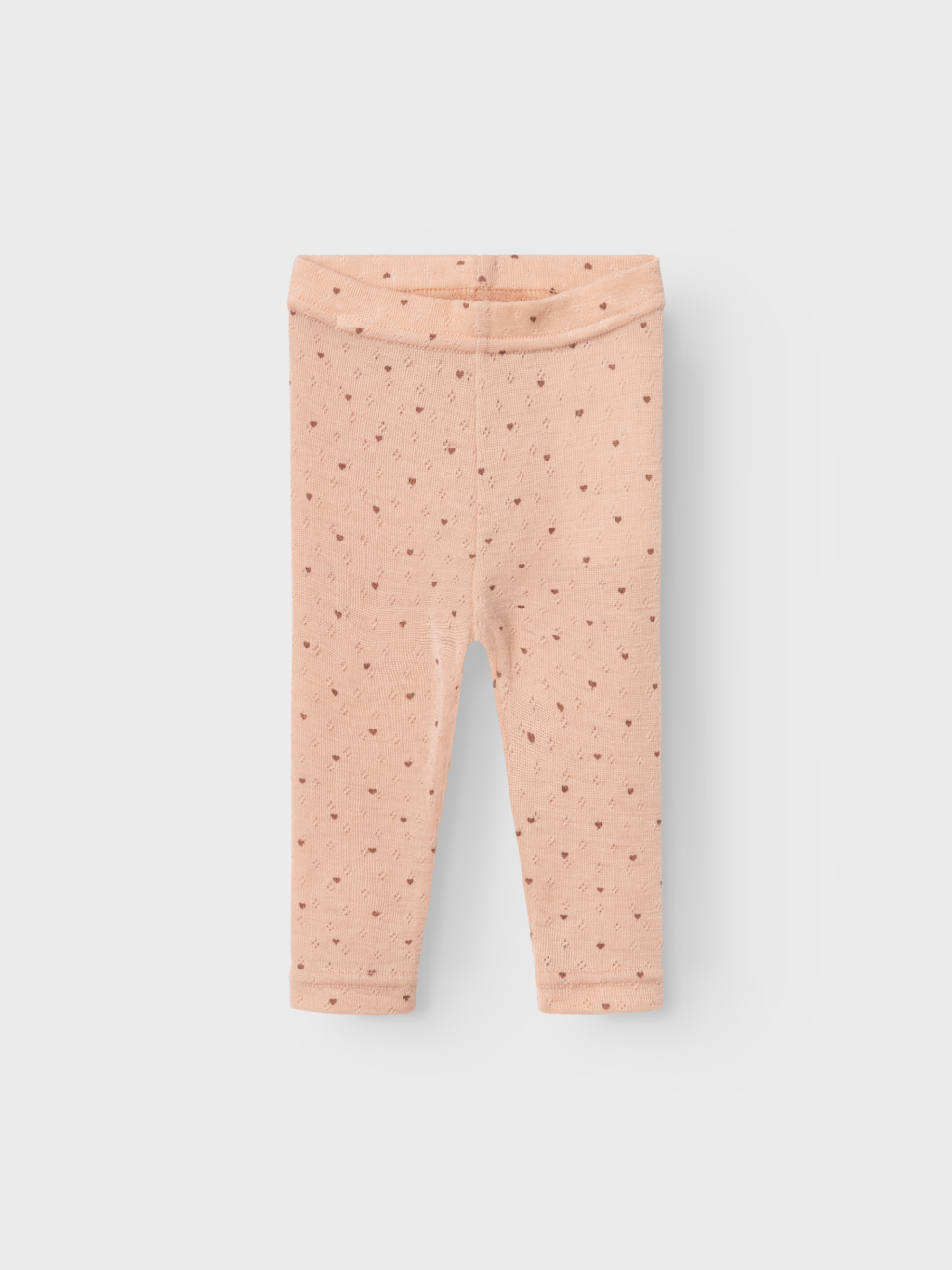 Lil' Atelier Baby NAVA WOOL LEGGINGS - Rugby Tan