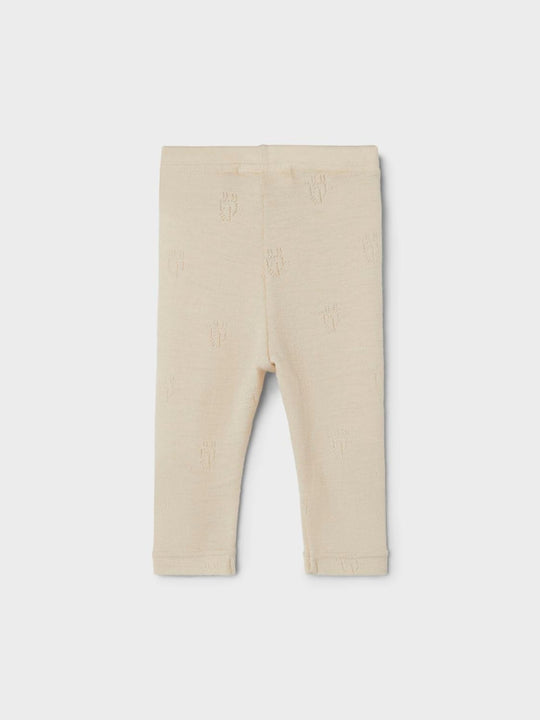 Lil' Atelier Baby NIMO WO/MO LEGGINGS - Sandshell