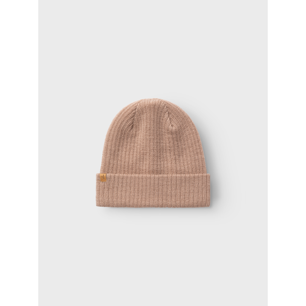 Lil' Atelier Mini NANSON KNIT HAT 1 - Rugby Tan