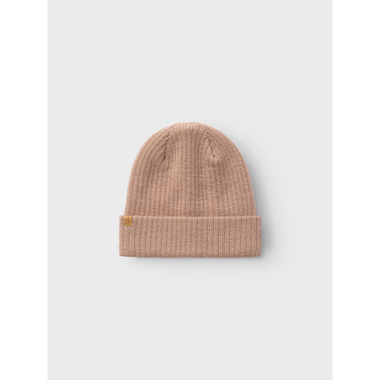 Lil' Atelier Mini NANSON KNIT HAT 1 - Rugby Tan