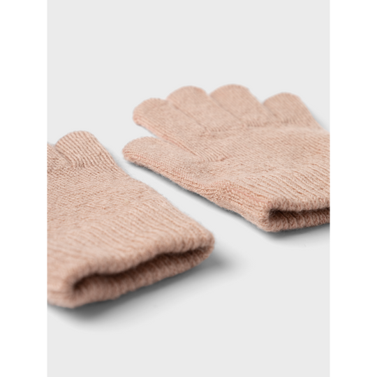 Lil' Atelier Mini NANSON KNIT GLOVES 1 - Rugby Tan