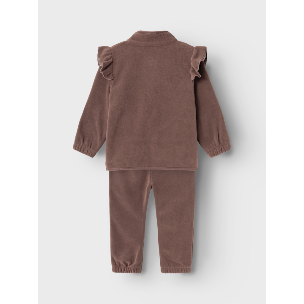 Lil' Atelier Mini LASPEKTRA FLEECE SET FO - Peppercorn