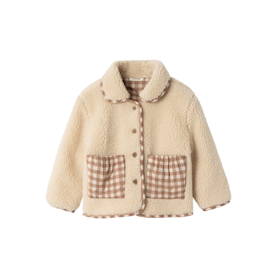 Lil' Atelier Mini NAOLIN LOOSE JACKET - Sandshell