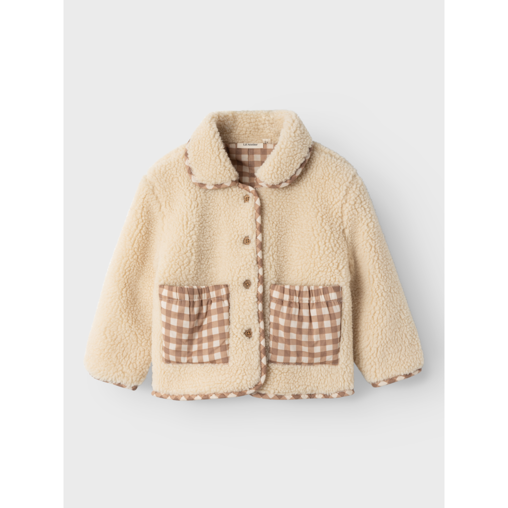 Lil' Atelier Mini NAOLIN LOOSE JACKET - Sandshell