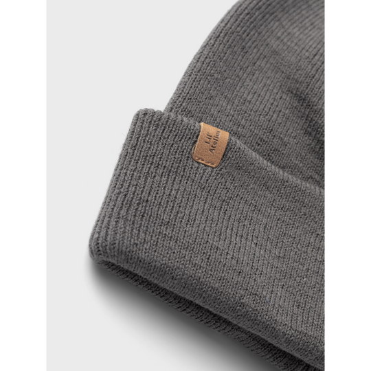 Lil' Atelier Mini NALU KNIT HAT - Pewter