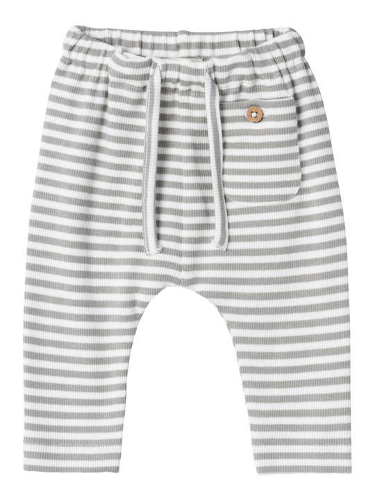 Lil' Atelier Baby GAGO LOOSE PANT NOOS - Limestone