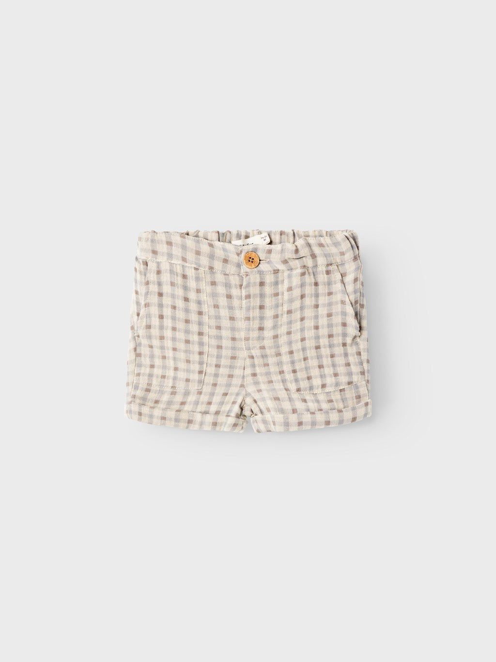 Lil' Atelier Mini JOEY LOOSE SHORTS - Bleached Sand - Torgunns Barneklær AS