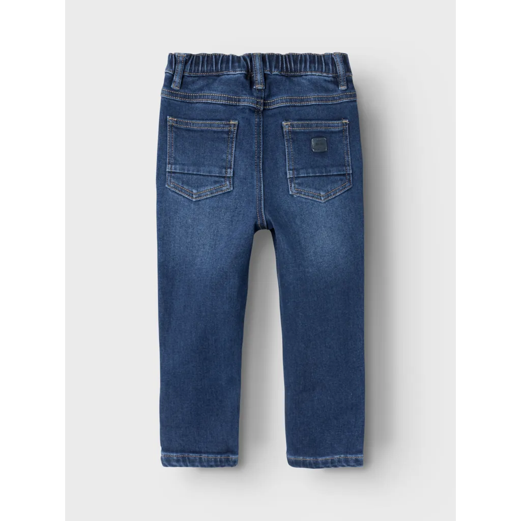 name it mini SILAS TAPERED JEANS - DARK BLUE DENIM