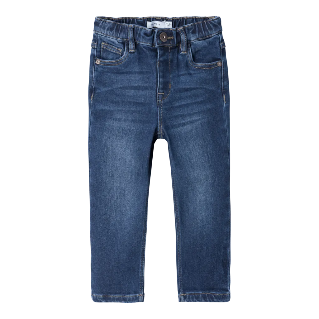 name it mini SILAS TAPERED JEANS - DARK BLUE DENIM