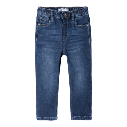 name it mini SILAS TAPERED JEANS - DARK BLUE DENIM