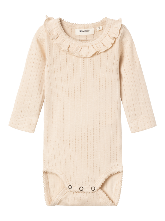 Lil' Atelier Baby RACHEL NIS LS SLIM BODY NOOS - Sheer Bliss