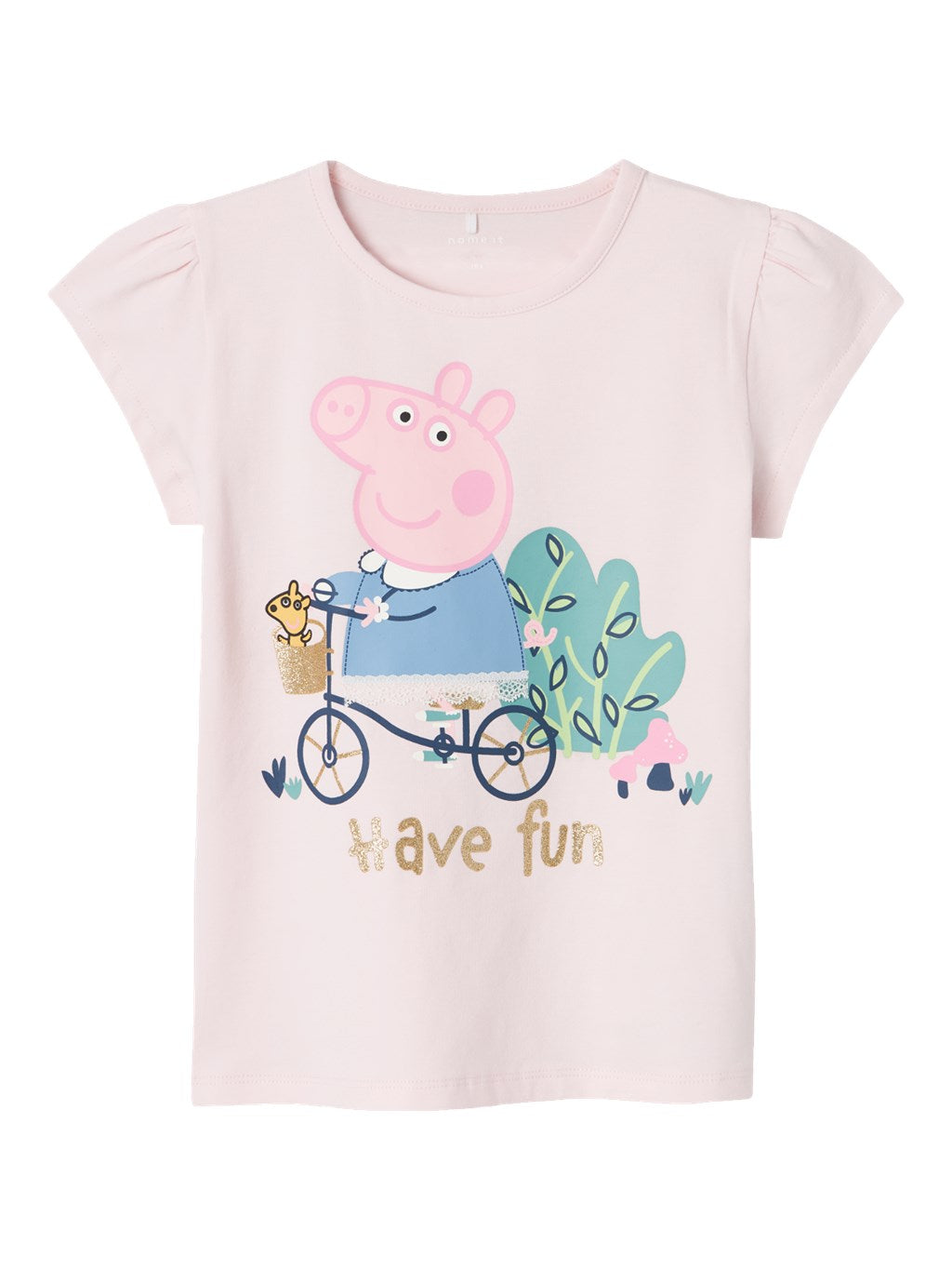 name it mini JASMINE PEPPA PIG SS TOP - Festival Bloom - Torgunns Barneklær AS