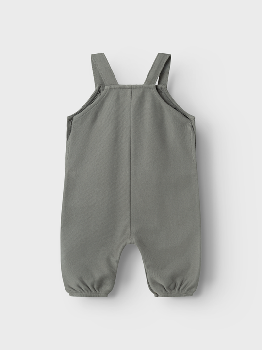 Lil' Atelier Baby KALEO LOOSE OVERALL - Pewter