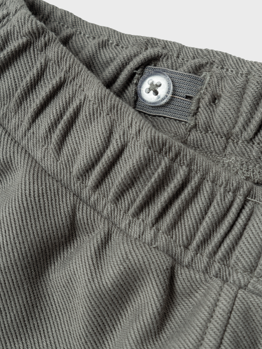 Lil' Atelier Mini KALEO REG PANT - Pewter