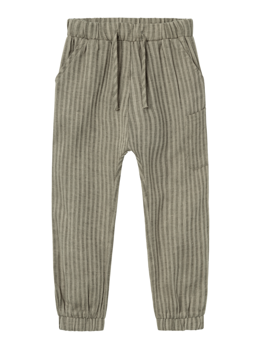 Lil' Atelier Mini LANU REG PANT - Laurel Oak