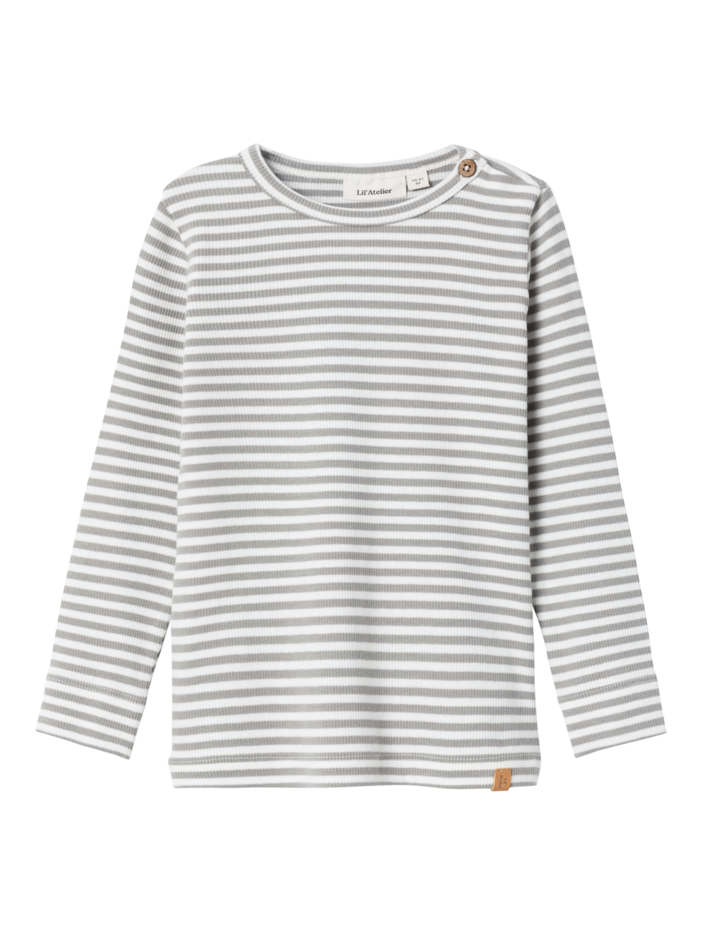 Lil' Atelier Mini GAGO KRE LS SLIM TOP NOOS - Limestone