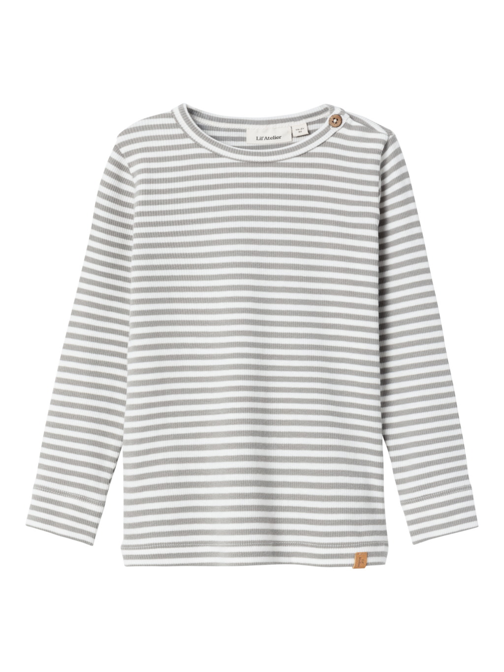 Lil' Atelier Mini GAGO KRE LS SLIM TOP NOOS - Limestone