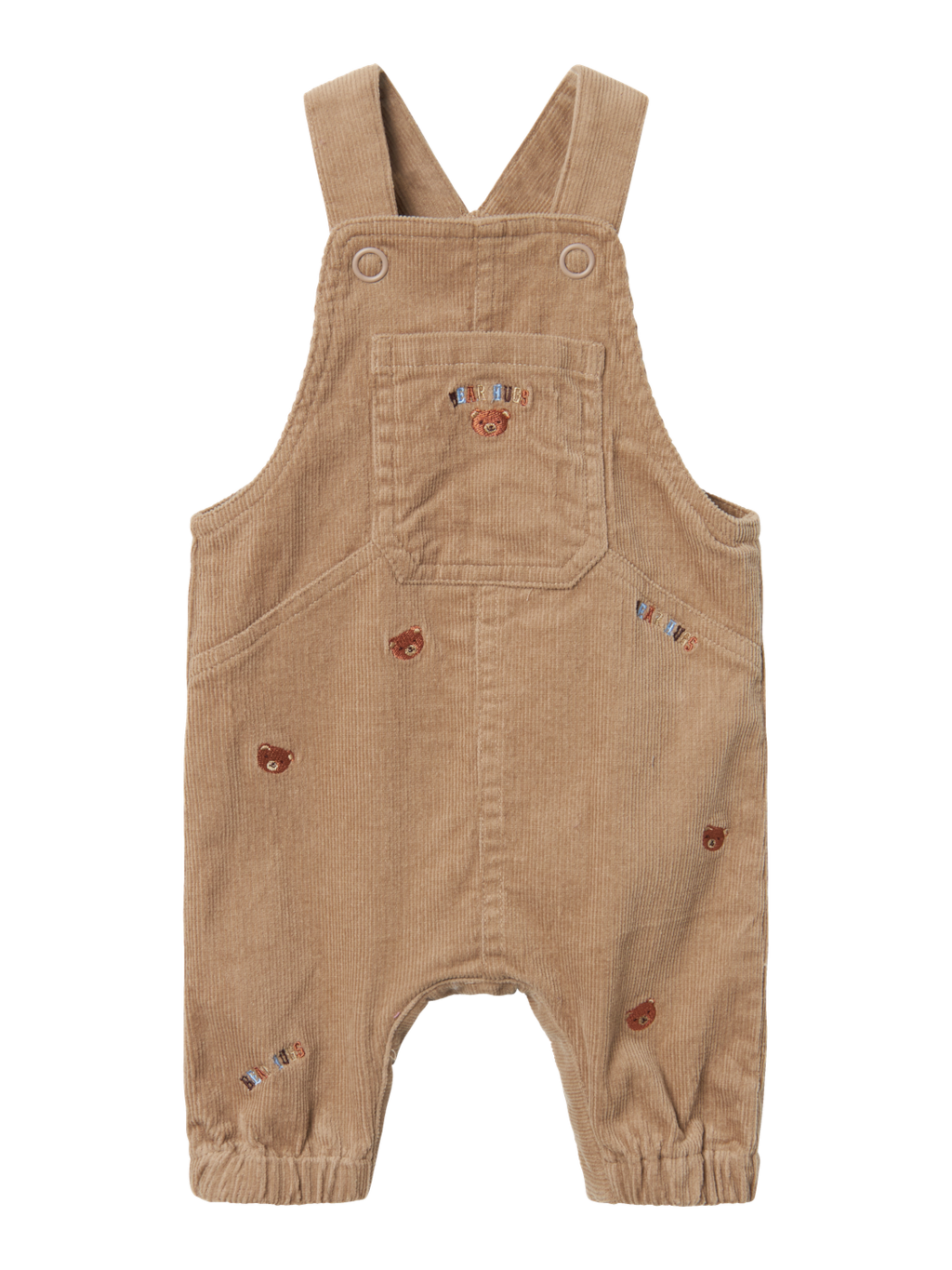 name it baby OLLIE REG CORD OVERALL - Weathered Teak