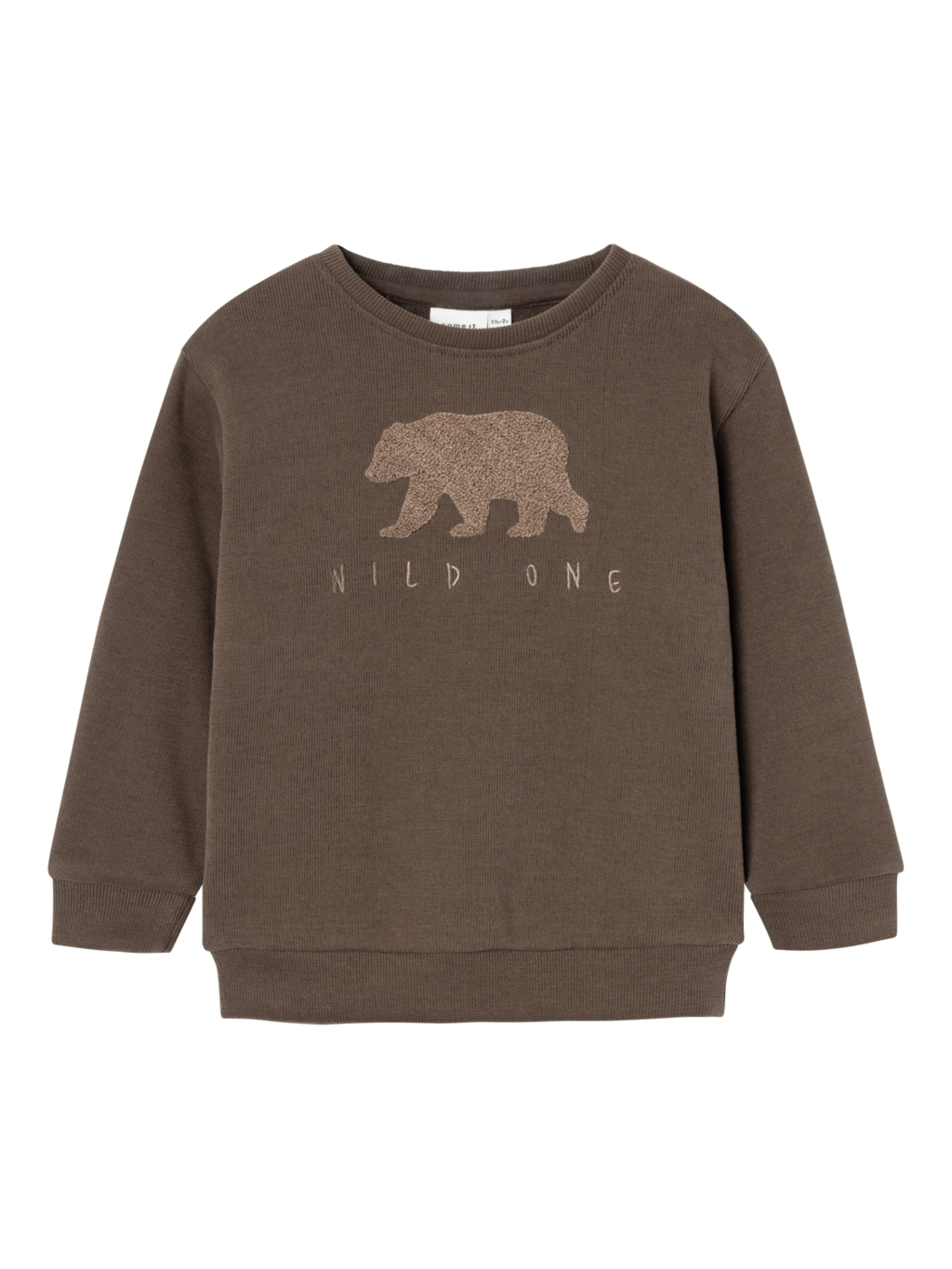 name it mini OBEAR NREG SWEAT UNB - Bracken