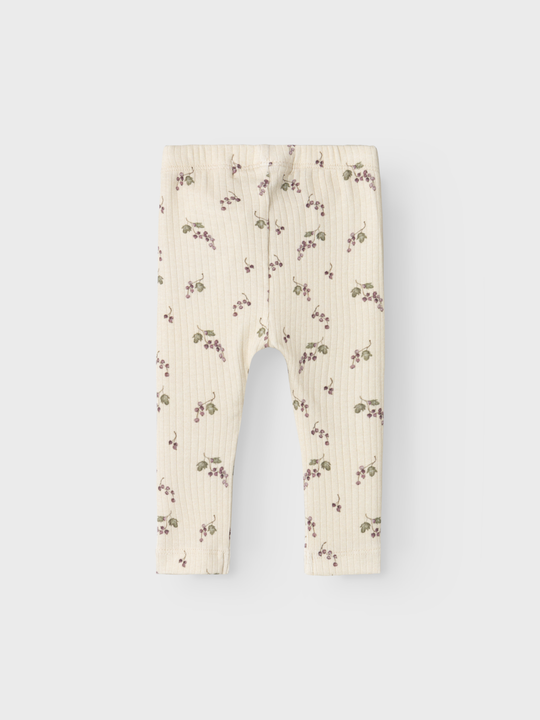 Lil' Atelier Baby GIO BIE SLIM LEGGING - Birch Berries