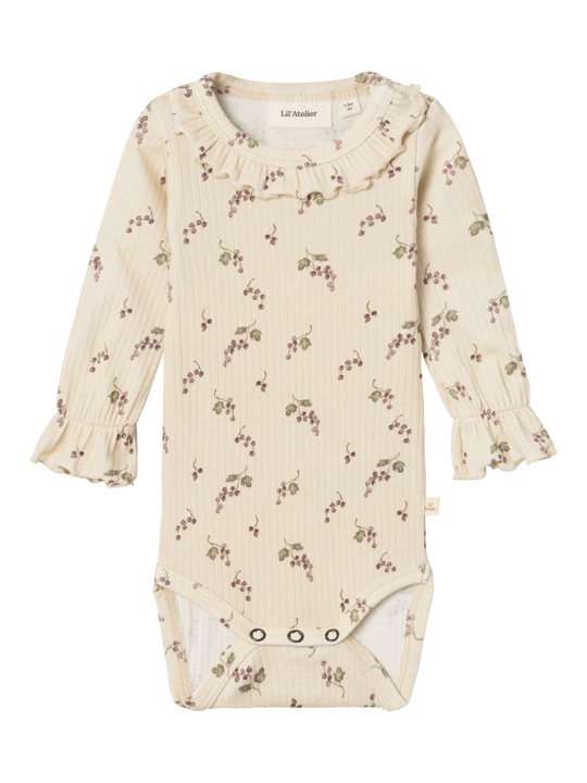 Lil' Atelier Baby GIO BIA LS SLIM BODY - Birch Berries