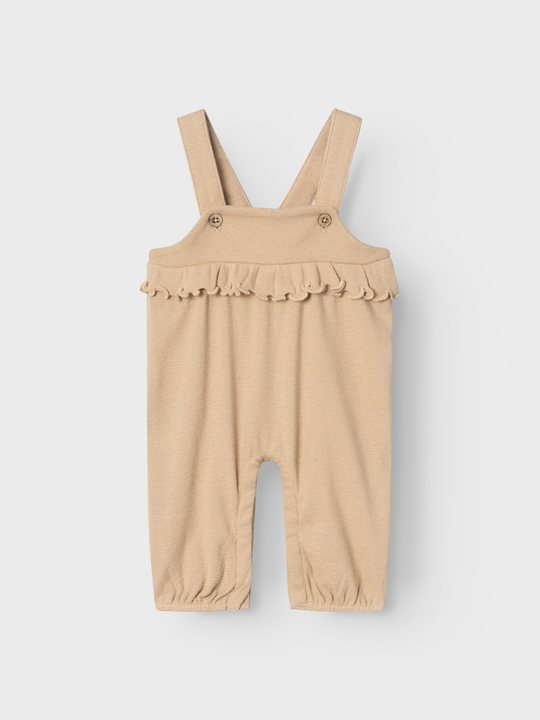 Lil' Atelier Baby OLANA LOOSE OVERALL - Irish Cream Melange