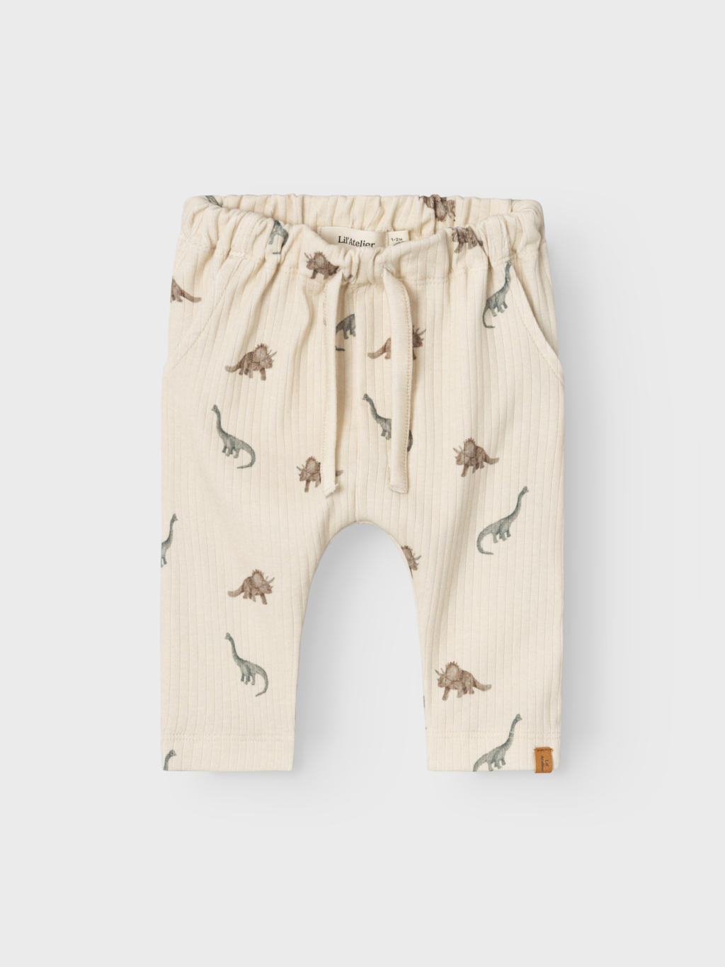 Lil' Atelier Baby GIO BAM RLX PANT - Birch AOP