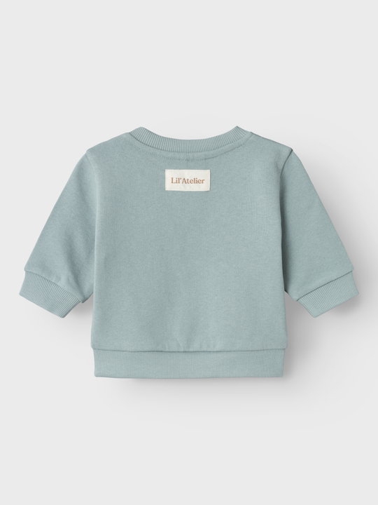 Lil' Atelier Baby JOBO LS NREG SWEAT BRU - Abyss