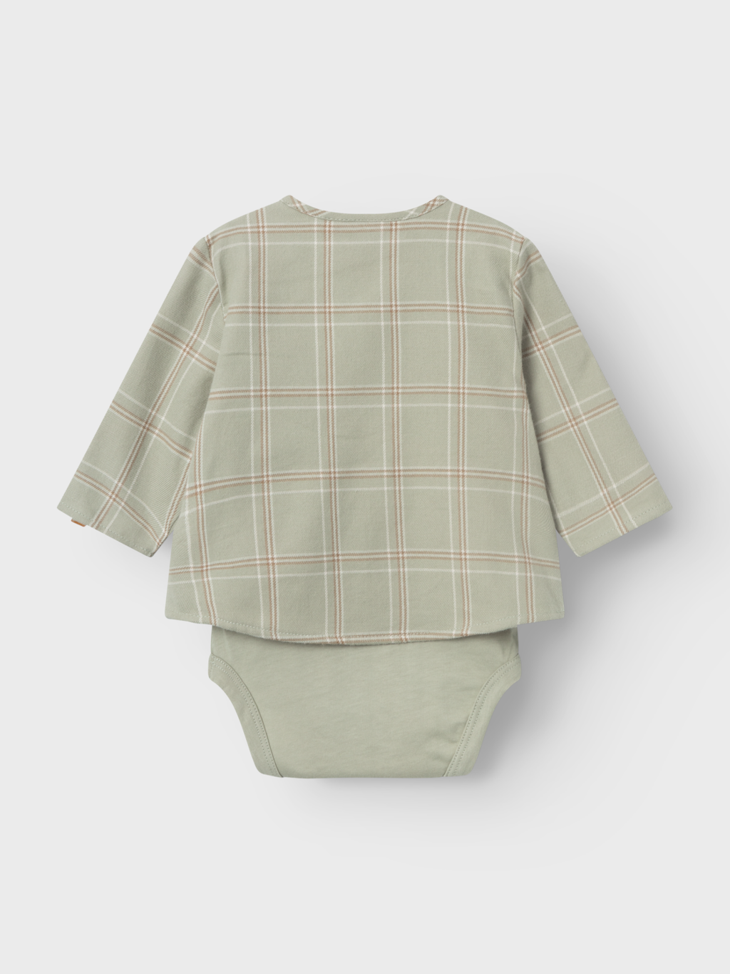 Lil' Atelier Baby ODO LS RLX BODY SHIRT - Seagrass