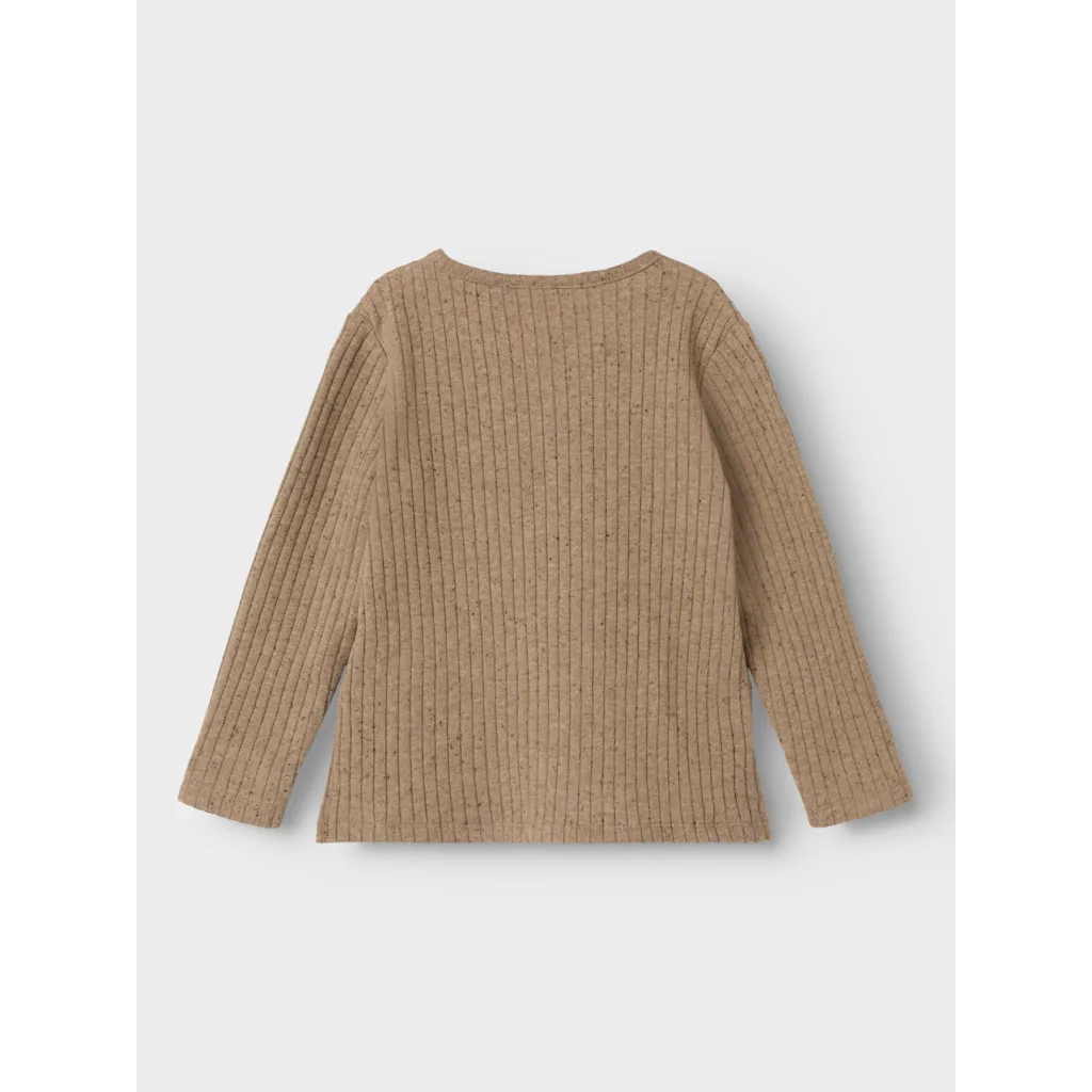 Lil' Atelier Mini OMILO LS TOP - Sepia Tint