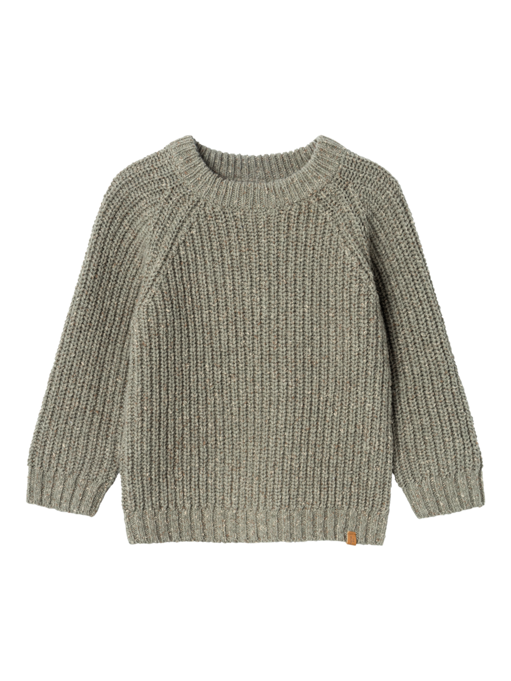 Lil' Atelier Mini OLFERT LS KNIT - Seagrass